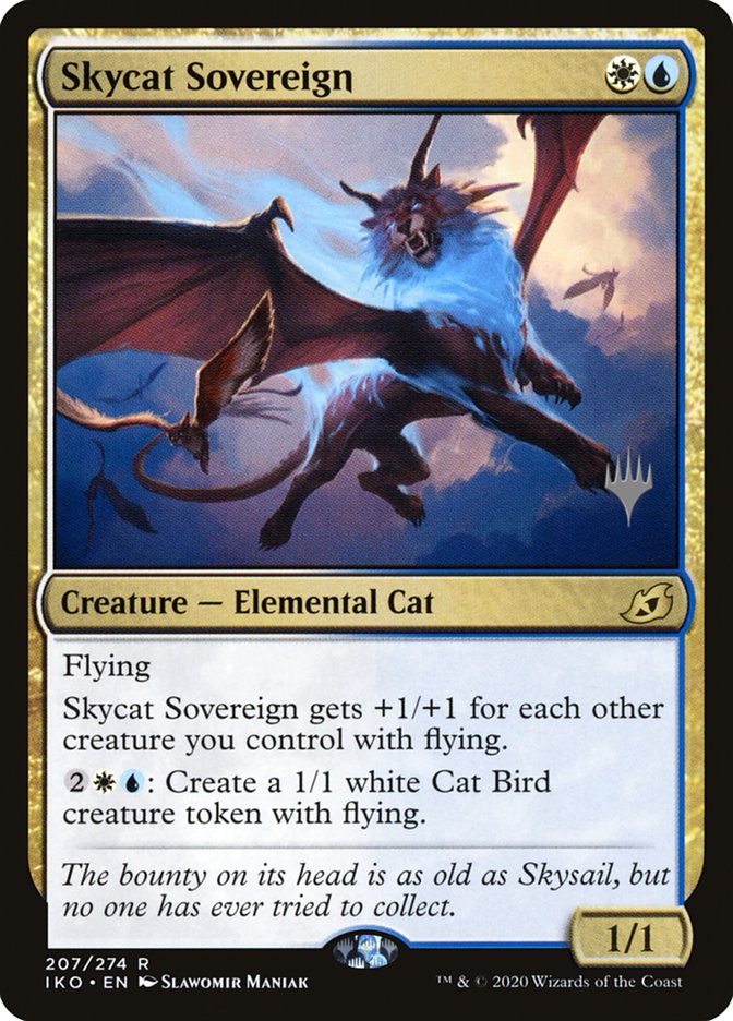 Skycat Sovereign (Promo Pack) [Ikoria: Lair of Behemoths Promos] | Red Riot Games CA