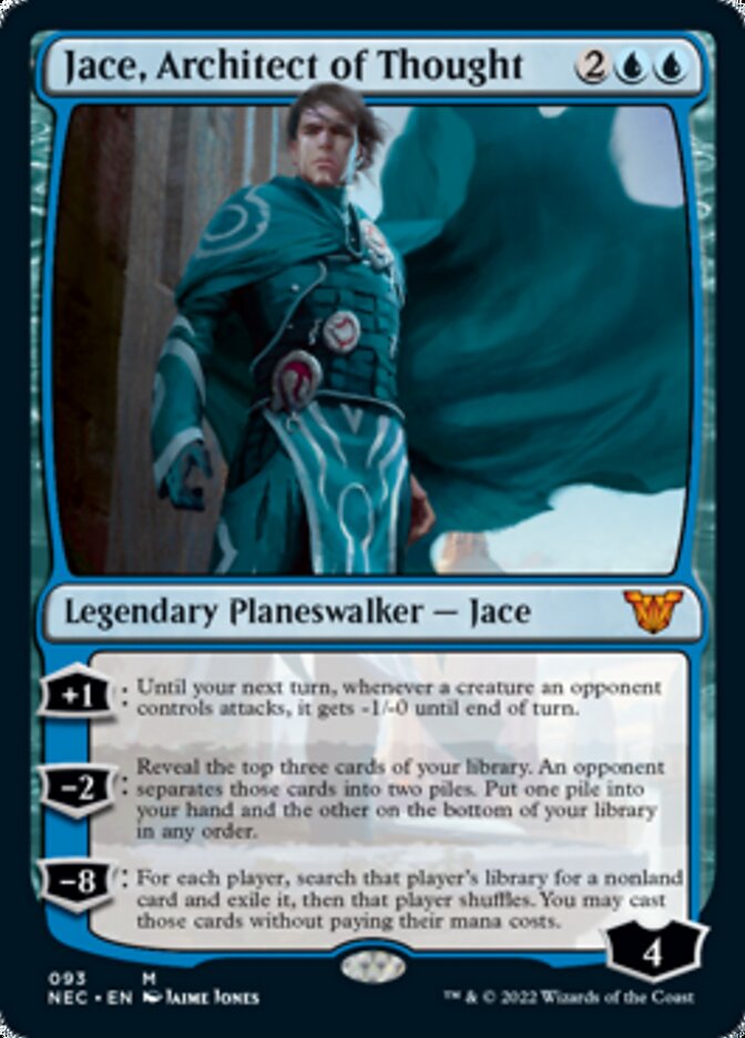 Jace, Architect of Thought [Kamigawa: Neon Dynasty Commander] | Red Riot Games CA