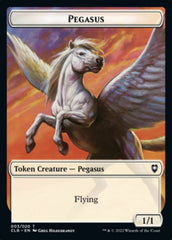 Treasure // Pegasus Double-Sided Token [Commander Legends: Battle for Baldur's Gate Tokens] | Red Riot Games CA