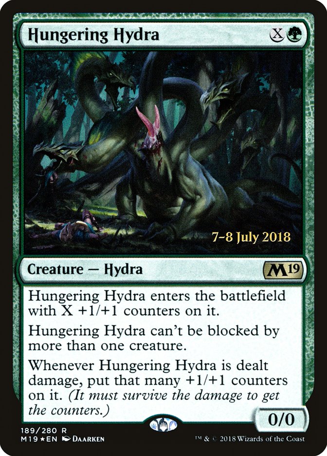 Hungering Hydra [Core Set 2019 Prerelease Promos] | Red Riot Games CA