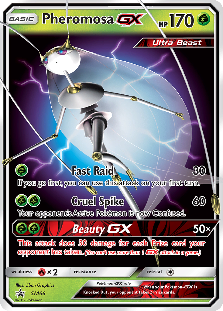 Pheromosa GX (SM66) [Sun & Moon: Black Star Promos] | Red Riot Games CA