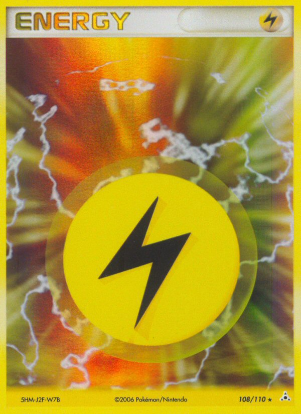 Lightning Energy (108/110) [EX: Holon Phantoms] | Red Riot Games CA