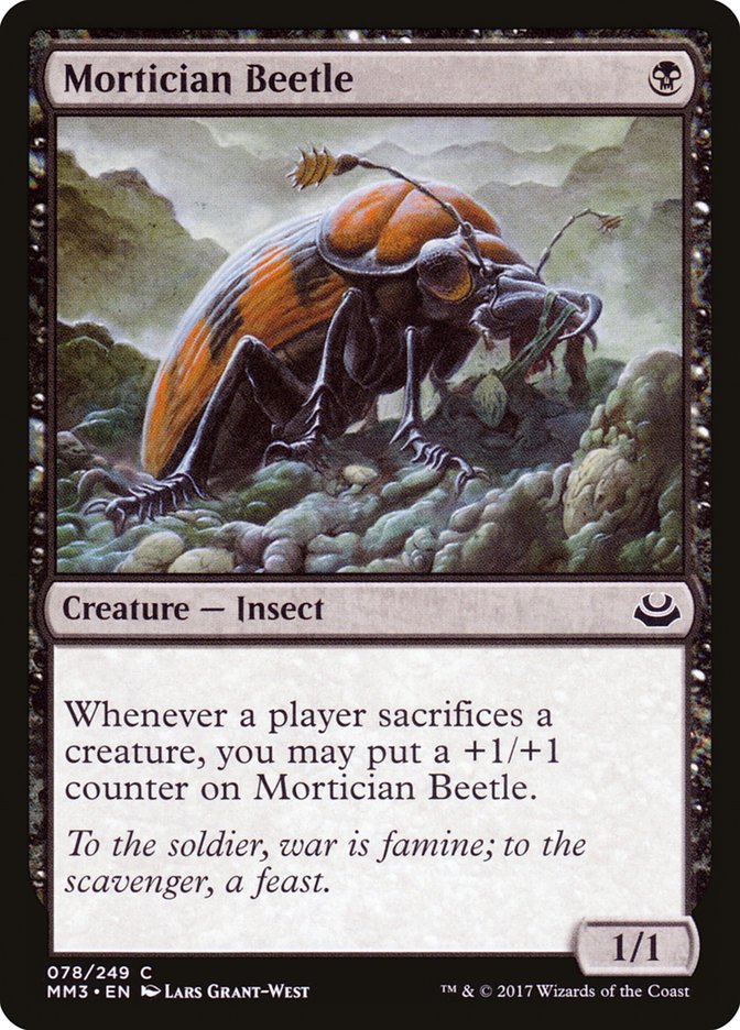Mortician Beetle [Modern Masters 2017] | Red Riot Games CA