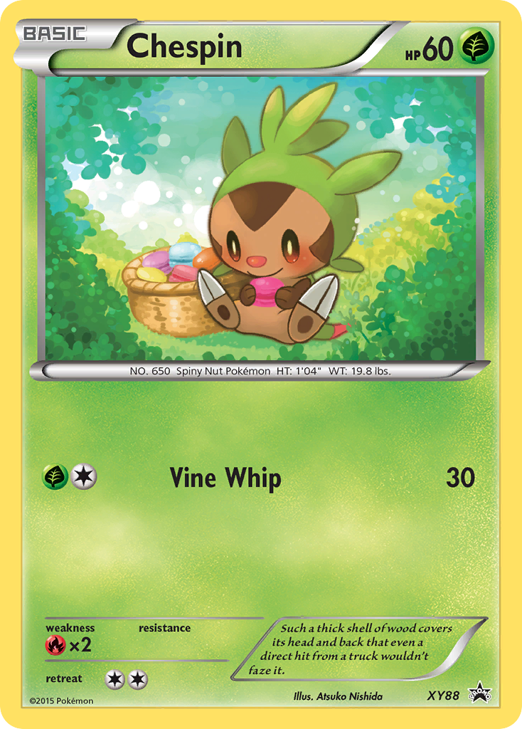 Chespin (XY88) (Collector Chest) [XY: Black Star Promos] | Red Riot Games CA