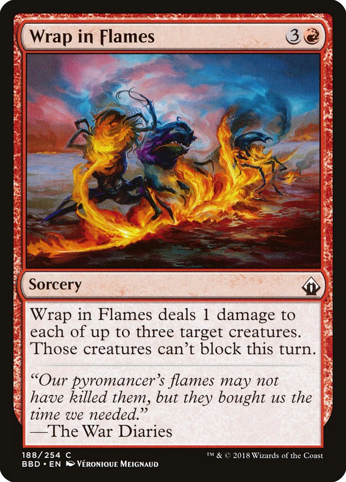 Wrap in Flames [Battlebond] | Red Riot Games CA