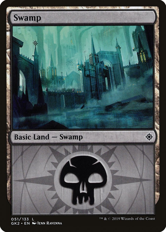 Swamp (51) [Ravnica Allegiance Guild Kit] | Red Riot Games CA