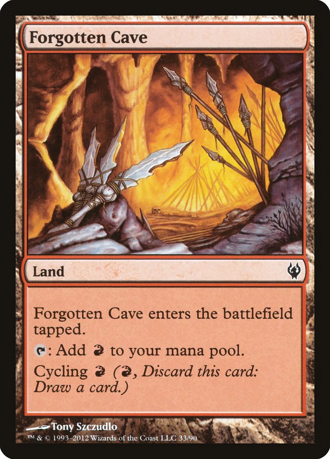 Forgotten Cave [Duel Decks: Izzet vs. Golgari] | Red Riot Games CA