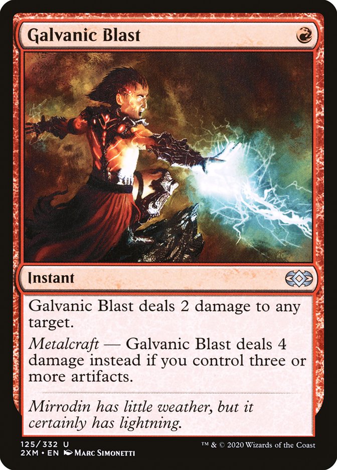 Galvanic Blast [Double Masters] | Red Riot Games CA
