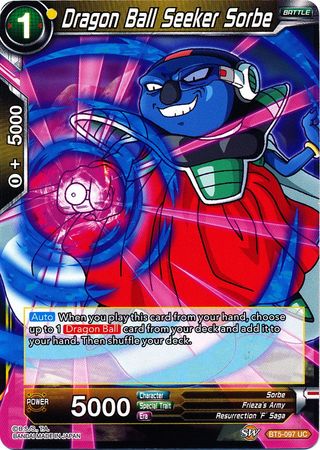 Dragon Ball Seeker Sorbe (BT5-097) [Miraculous Revival] | Red Riot Games CA