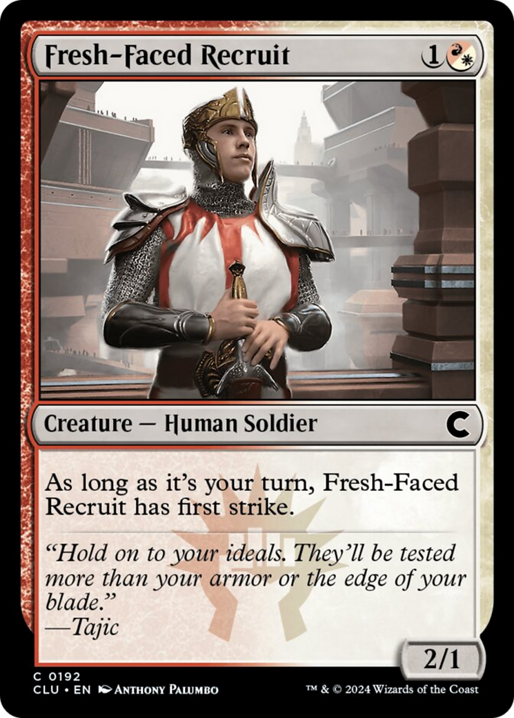 Fresh-Faced Recruit [Ravnica: Clue Edition] | Red Riot Games CA