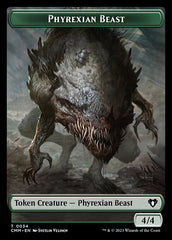 Eldrazi Scion // Phyrexian Beast Double-Sided Token [Commander Masters Tokens] | Red Riot Games CA