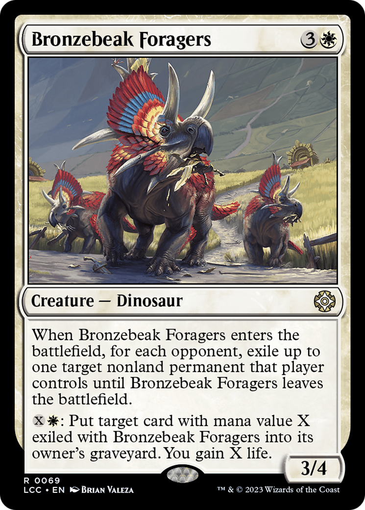 Bronzebeak Foragers [The Lost Caverns of Ixalan Commander] | Red Riot Games CA