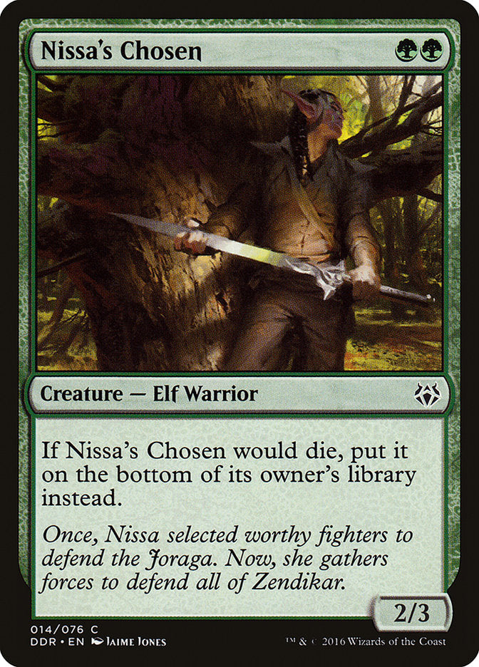 Nissa's Chosen [Duel Decks: Nissa vs. Ob Nixilis] | Red Riot Games CA