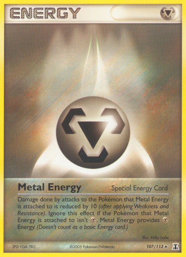 Metal Energy (107/113) [EX: Delta Species] | Red Riot Games CA