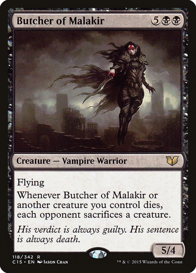 Butcher of Malakir [Commander 2015] | Red Riot Games CA