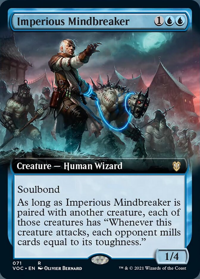 Imperious Mindbreaker (Extended Art) [Innistrad: Crimson Vow Commander] | Red Riot Games CA