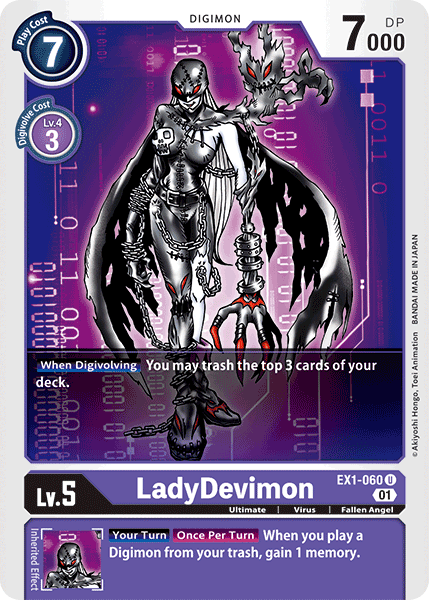 LadyDevimon [EX1-060] [Classic Collection] | Red Riot Games CA