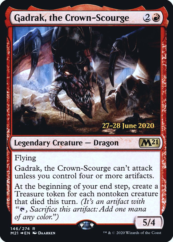 Gadrak, the Crown-Scourge [Core Set 2021 Prerelease Promos] | Red Riot Games CA