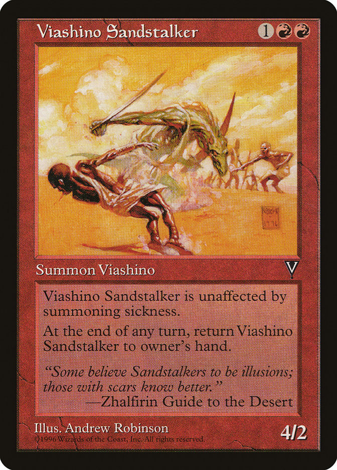 Viashino Sandstalker [Visions] | Red Riot Games CA