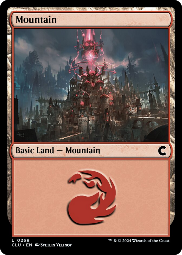Mountain (0268) [Ravnica: Clue Edition] | Red Riot Games CA