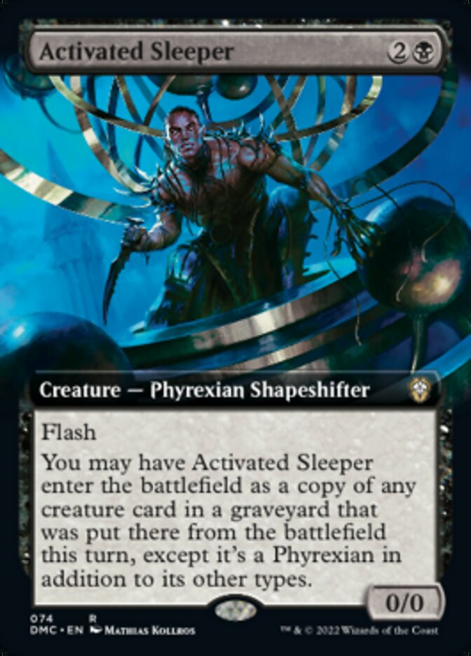Activated Sleeper (Extended Art) [Dominaria United Commander] | Red Riot Games CA