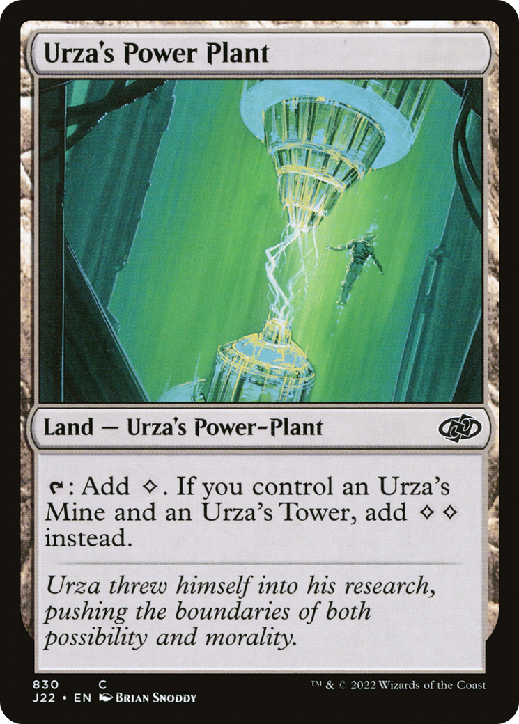 Urza's Power Plant [Jumpstart 2022] | Red Riot Games CA