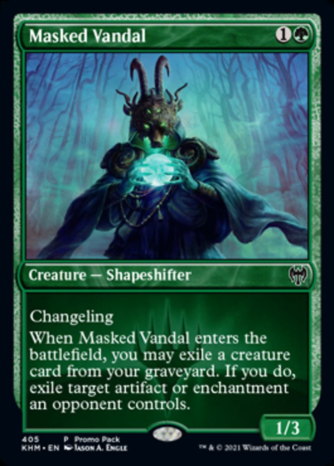 Masked Vandal (Promo Pack) [Kaldheim Promos]