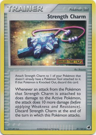 Strength Charm (81/101) (Stamped) [EX: Dragon Frontiers] | Red Riot Games CA