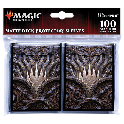 Ultra PRO: Standard 100ct Sleeves - Kaldheim (Stylized Planeswalker Symbol)
