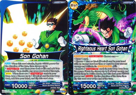 Son Gohan // Righteous Heart Son Gohan (BT5-026) [Miraculous Revival] | Red Riot Games CA