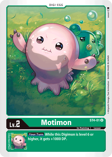 Motimon [ST4-01] [Starter Deck: Giga Green] | Red Riot Games CA