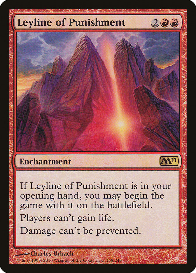 Leyline of Punishment [Magic 2011] | Red Riot Games CA