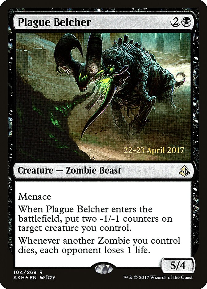 Plague Belcher [Amonkhet Prerelease Promos] | Red Riot Games CA