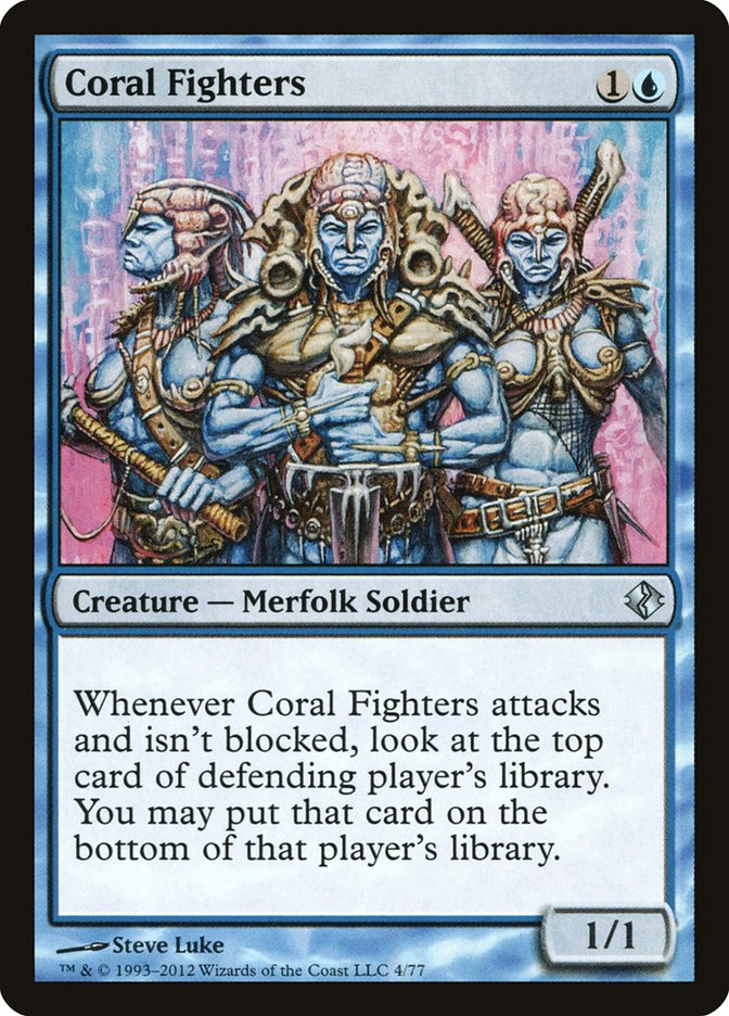 Coral Fighters [Duel Decks: Venser vs. Koth] | Red Riot Games CA
