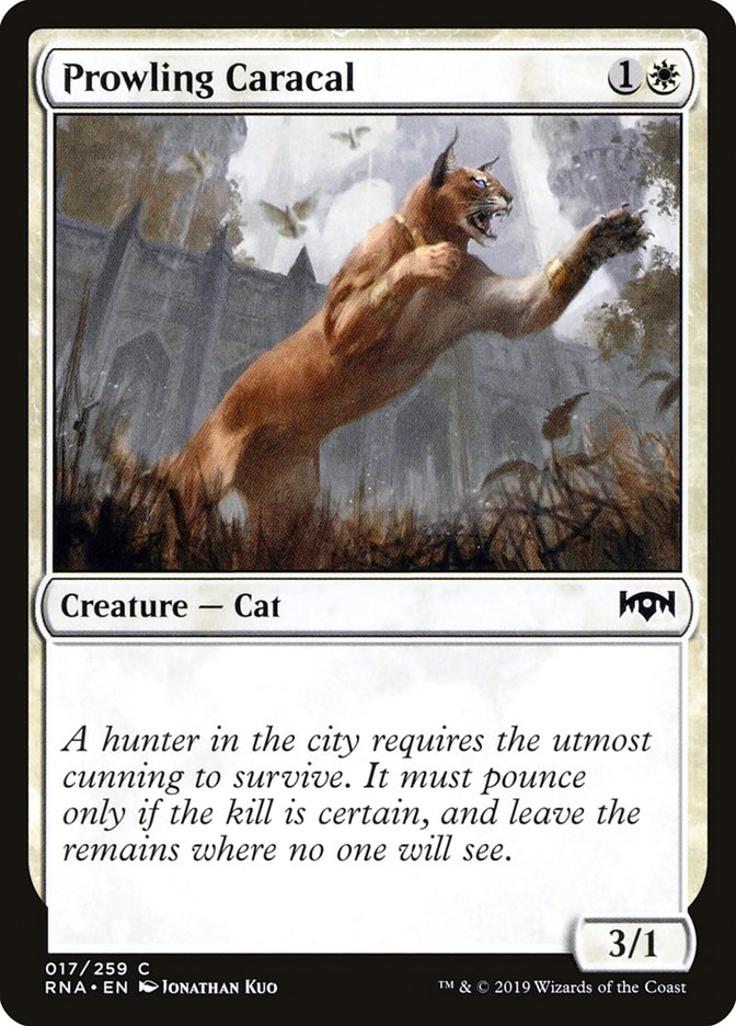 Prowling Caracal [Ravnica Allegiance] | Red Riot Games CA