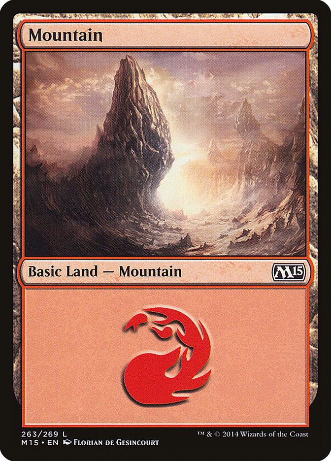 Mountain (263) [Magic 2015] | Red Riot Games CA