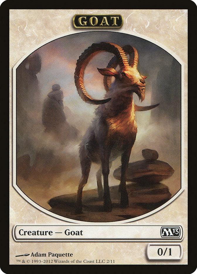 Goat Token [Magic 2013 Tokens] | Red Riot Games CA