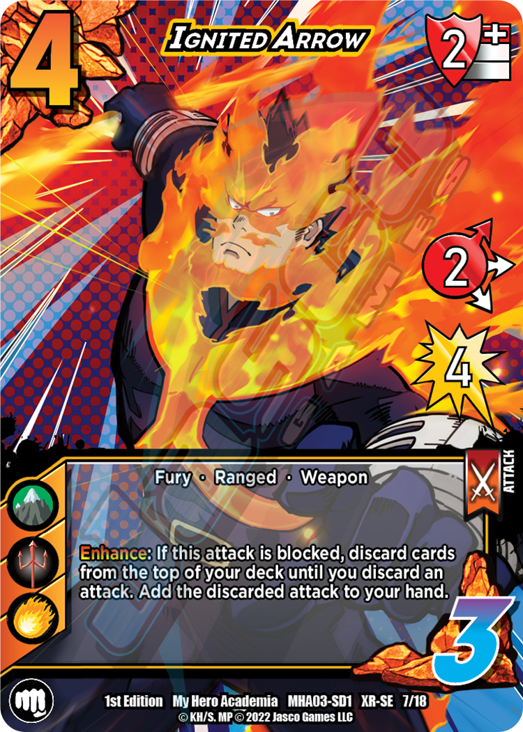 Ignited Arrow [Endeavor Clash Deck XR] | Red Riot Games CA