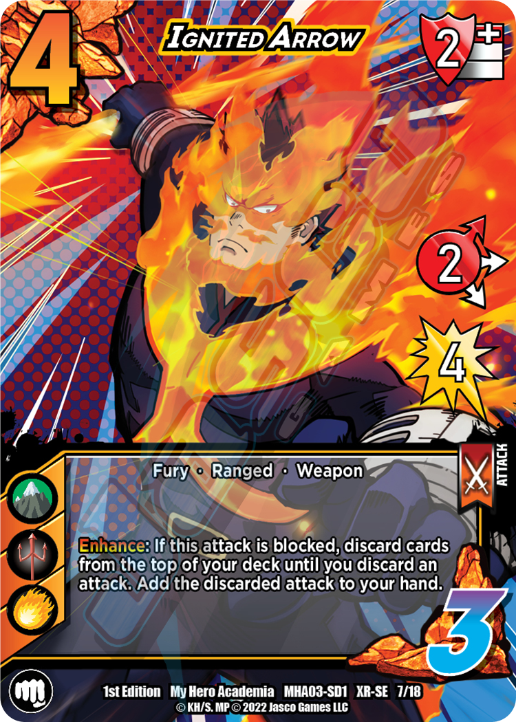 Ignited Arrow (XR) [Heroes Clash]
