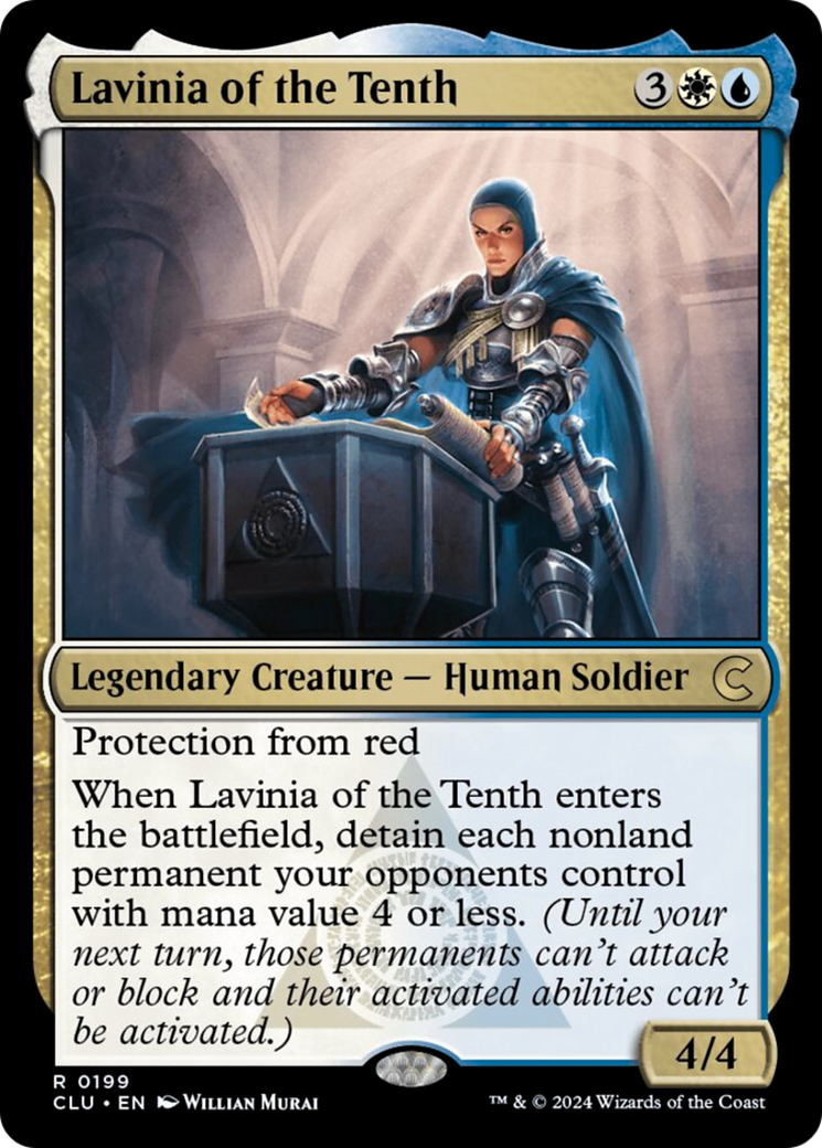 Lavinia of the Tenth [Ravnica: Clue Edition] | Red Riot Games CA