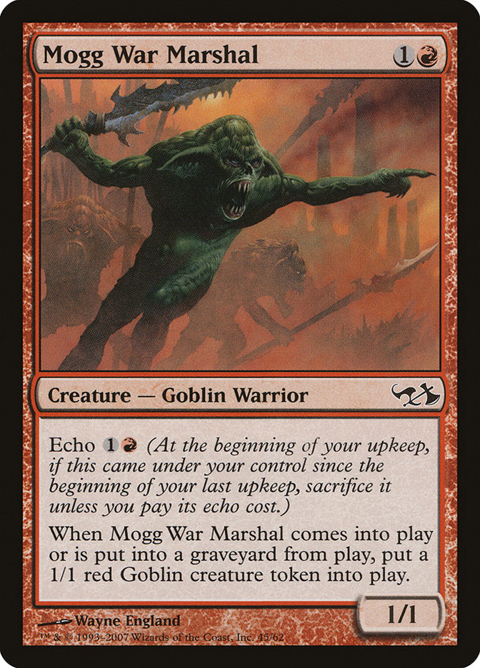 Mogg War Marshal [Duel Decks: Elves vs. Goblins] | Red Riot Games CA