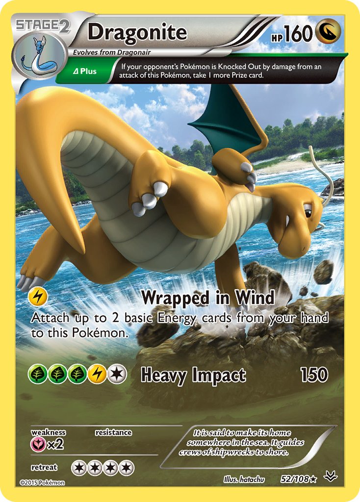 Dragonite (52/108) (Theme Deck Exclusive) [XY: Roaring Skies] | Red Riot Games CA