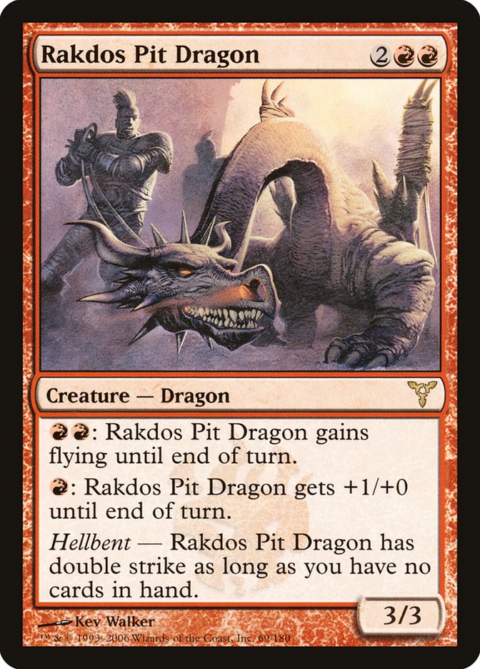 Rakdos Pit Dragon [Dissension] | Red Riot Games CA