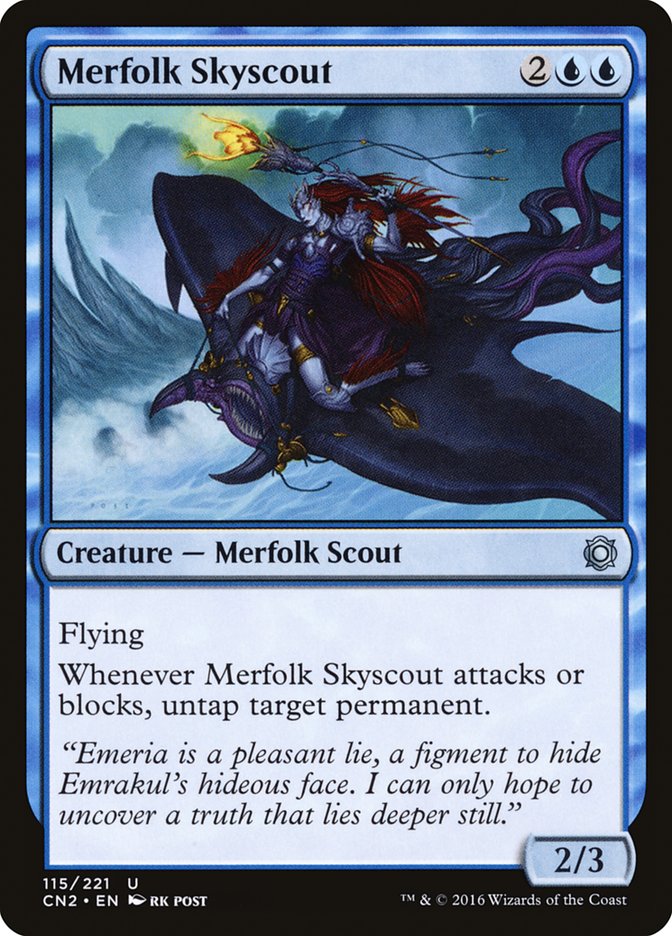 Merfolk Skyscout [Conspiracy: Take the Crown] | Red Riot Games CA