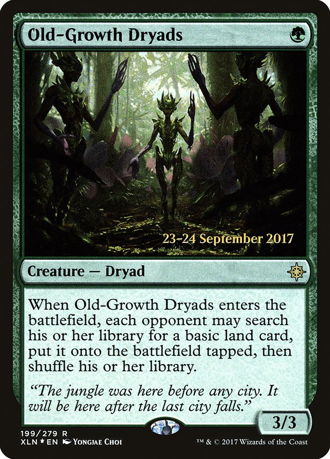 Old-Growth Dryads [Ixalan Prerelease Promos] | Red Riot Games CA