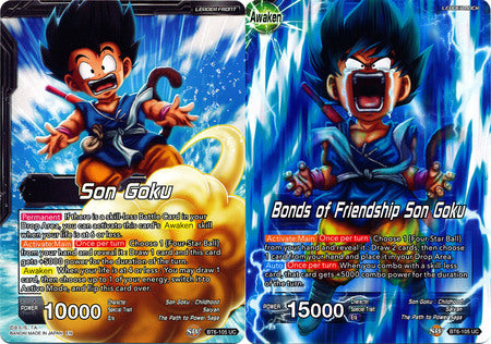 Son Goku // Bonds of Friendship Son Goku (BT6-105) [Destroyer Kings] | Red Riot Games CA