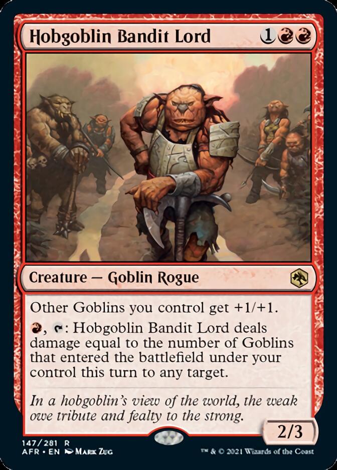 Hobgoblin Bandit Lord [Dungeons & Dragons: Adventures in the Forgotten Realms] | Red Riot Games CA