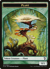 Beast (013) // Plant Double-Sided Token [Commander 2018 Tokens] | Red Riot Games CA