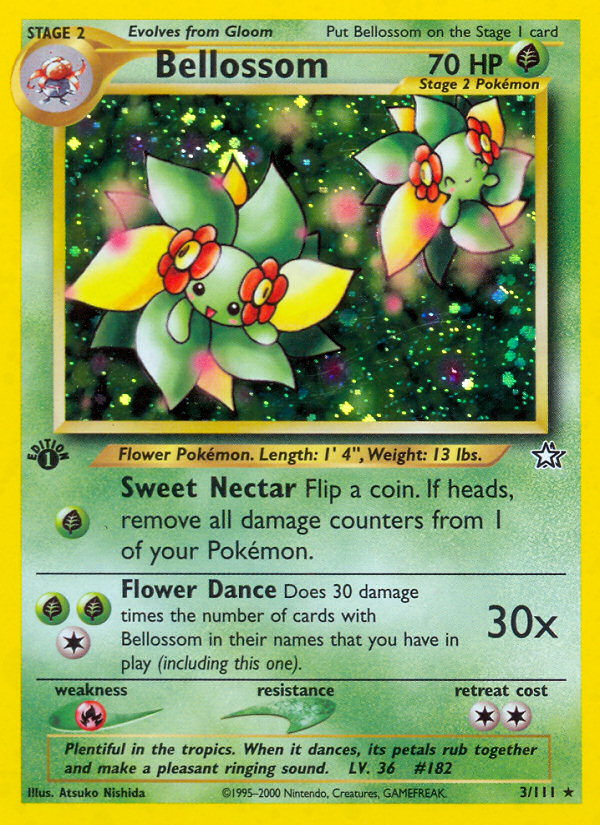 Bellossom (3/111) [Neo Genesis 1st Edition] | Red Riot Games CA