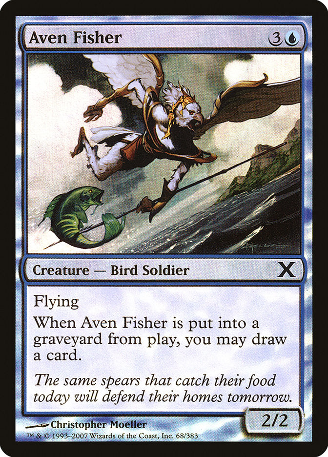Aven Fisher (Premium Foil) [Tenth Edition] | Red Riot Games CA